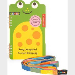 Hoppeelastik S�t Med Bog - Kidoki - Kikkerland