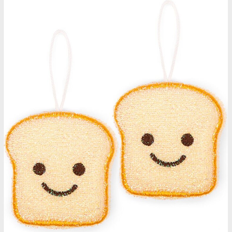 K�kkensvampe - Toast - 2 Stk - Kikkerland