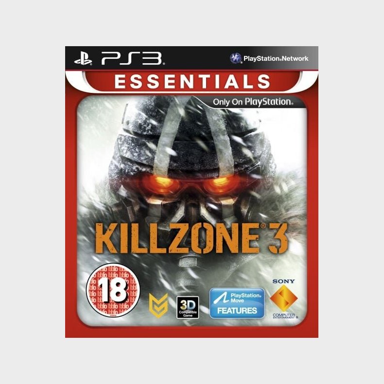 Killzone 3 Move Compatible (essentials) - PS3