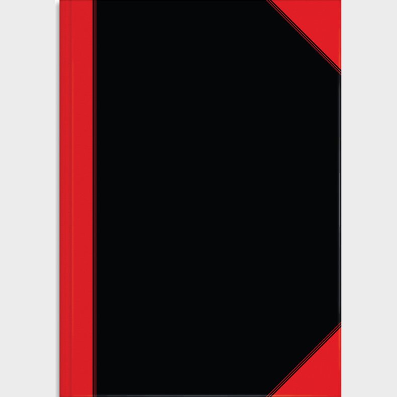 Kinabog A4 Sort / R�d 192 Sider