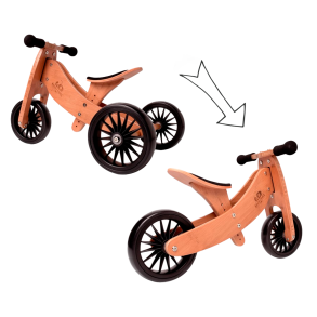 Kinderfeets | Lbecykel - Tiny Tot 2-i-1 Plus, Bambus