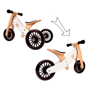 Kinderfeets | Lbecykel - Tiny Tot 2-i-1 Plus, Hvid