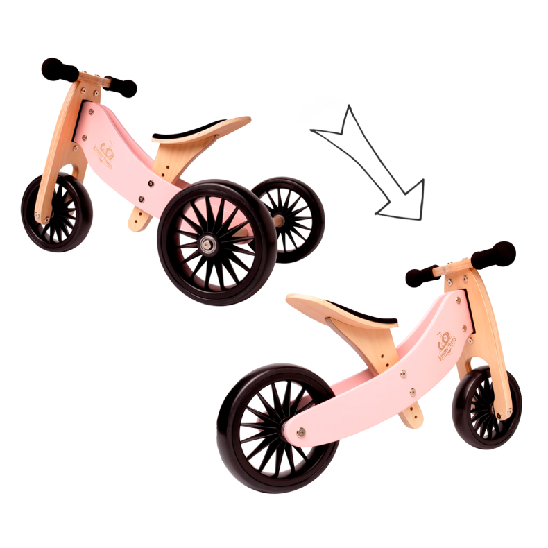 Kinderfeets | Lbecykel - Tiny Tot 2-i-1 Plus, Lyserd