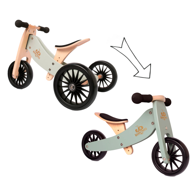 Kinderfeets | Lbecykel - Tiny Tot 2-i-1 Plus, Grn