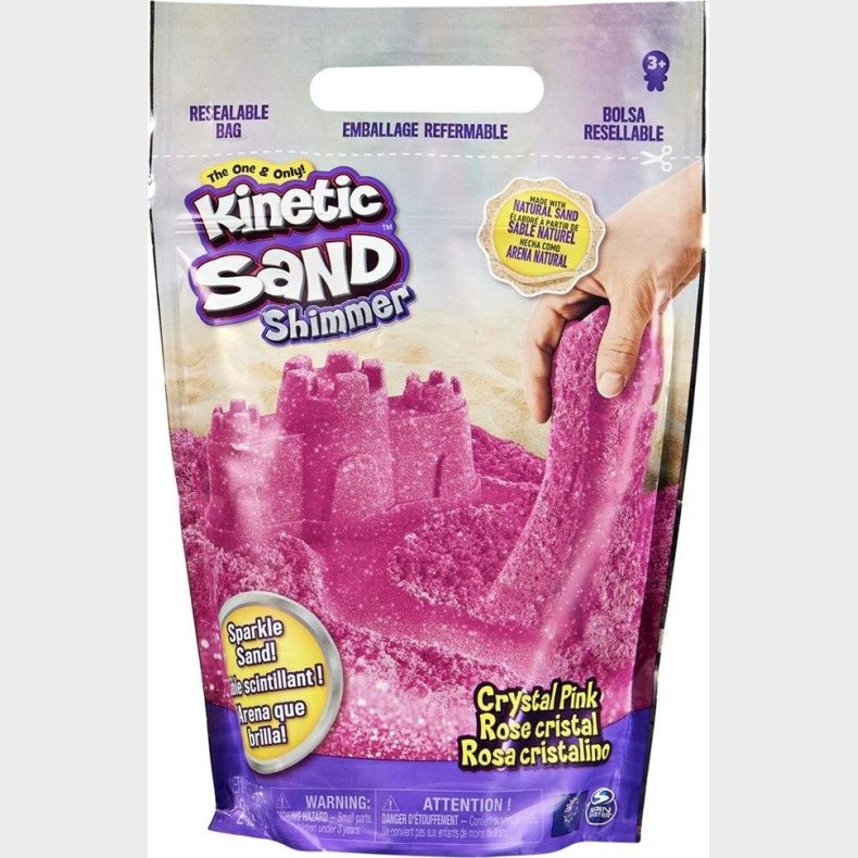 Kinetic Sand - Magisk Kinetisk Sand Glitter S�t - Pink