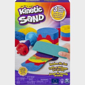 Kinetic Sand - Rainbow Mix S�t - 3 Farver