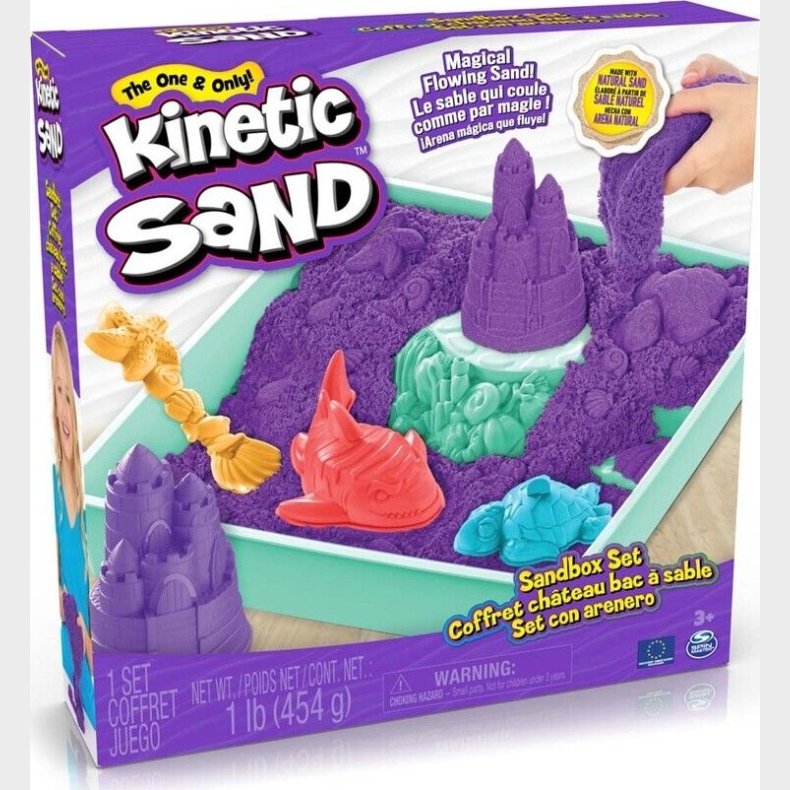 Kinetic Sand - Sandbox S�t - Lilla