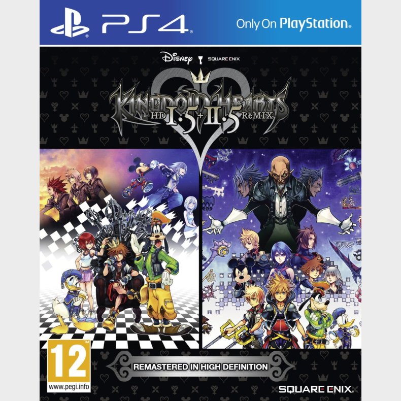 Kingdom Hearts Hd 1.5 + 2.5 Remix - PS4