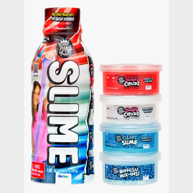 Compound Kings Slime Flaske 4-pak