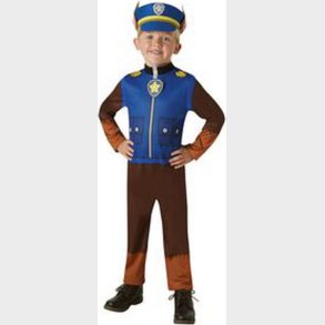 Paw Patrol Chase Kostume - 3-4 �r