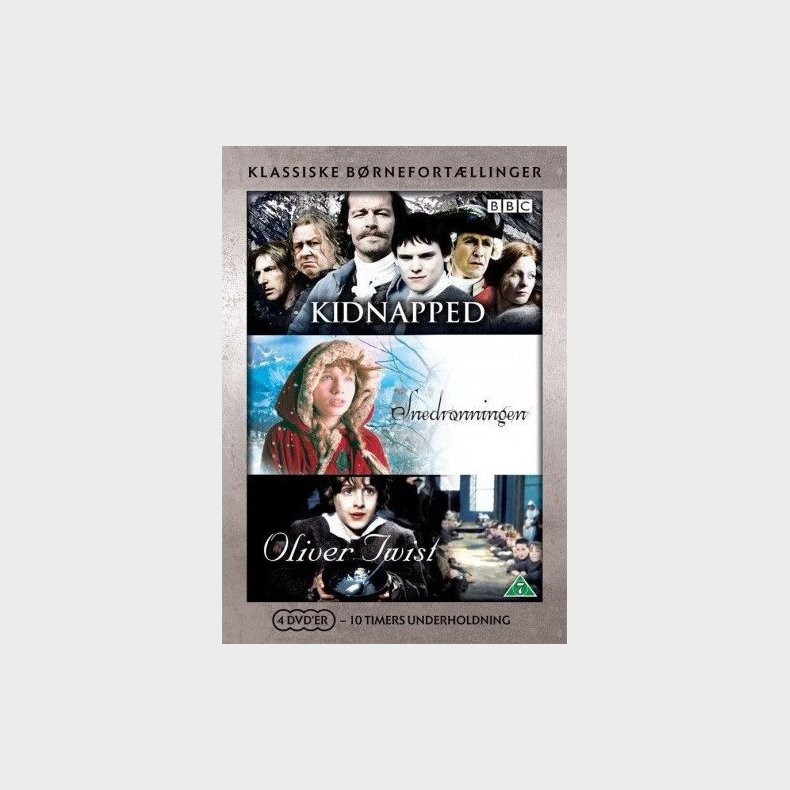Oliver Twist // Kidnapped // Snedronningen - Bbc - DVD - Film