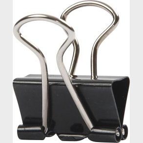 Klemmer - B 19 Mm - Sort - 40 Stk.