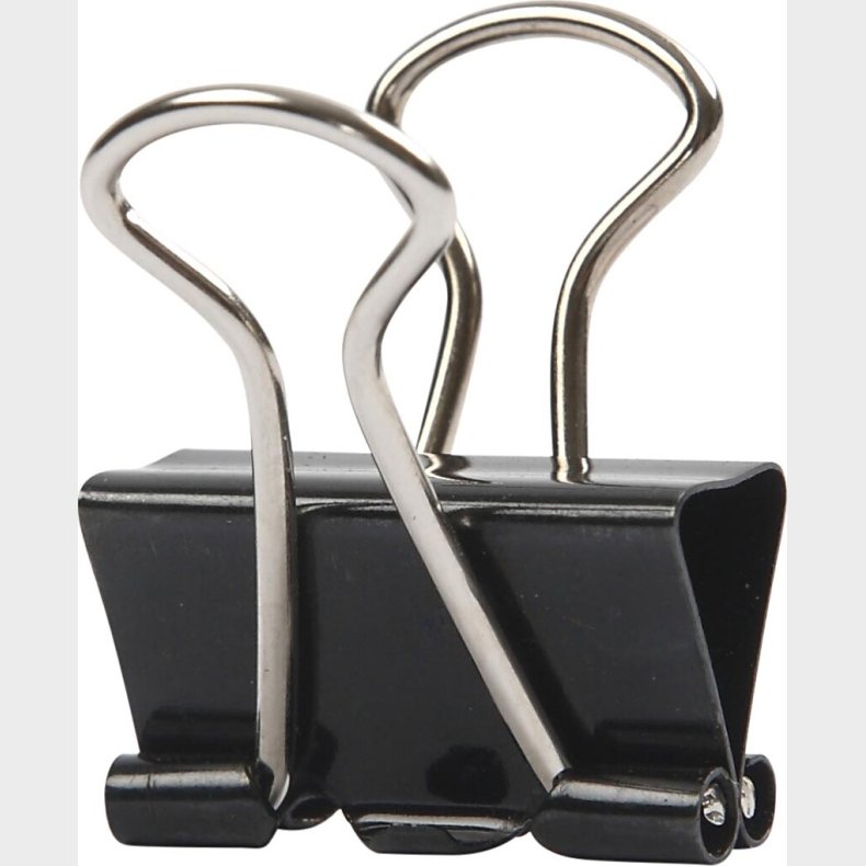 Klemmer - B 19 Mm - Sort - 40 Stk.