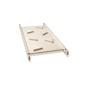 Kletterling 2-i-1 klatre- & rutsjeplade, 100 cm