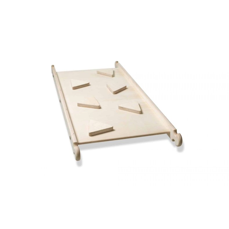 Kletterling 2-i-1 klatre- & rutsjeplade, 100 cm