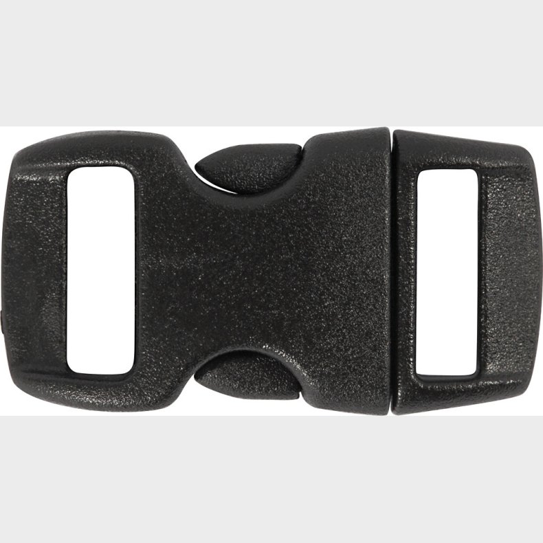 Klikls - L 29 Mm - B 15 Mm - Hulstr. 3x11 Mm - Sort - 4 Stk.