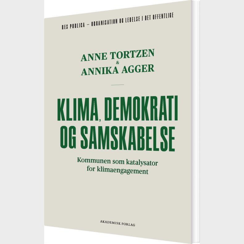 Klima, Demokrati Og Samskabelse - Annika Agger - Bog