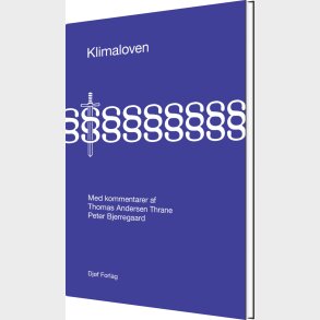 Klimaloven Med Kommentarer - Peter Bjerregaard - Bog