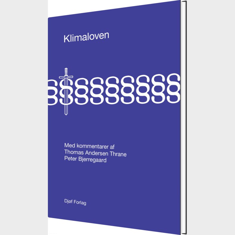 Klimaloven Med Kommentarer - Peter Bjerregaard - Bog