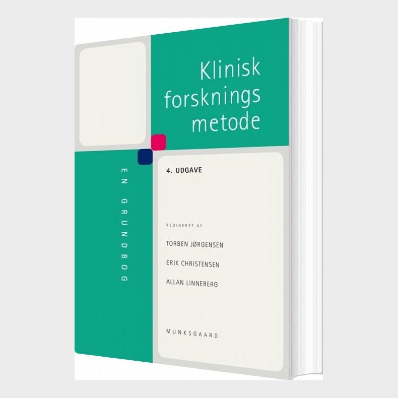 Klinisk Forskningsmetode - Erik Christensen - Bog