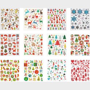 Creativ Company | Klistermrker - Jul, 12 ark