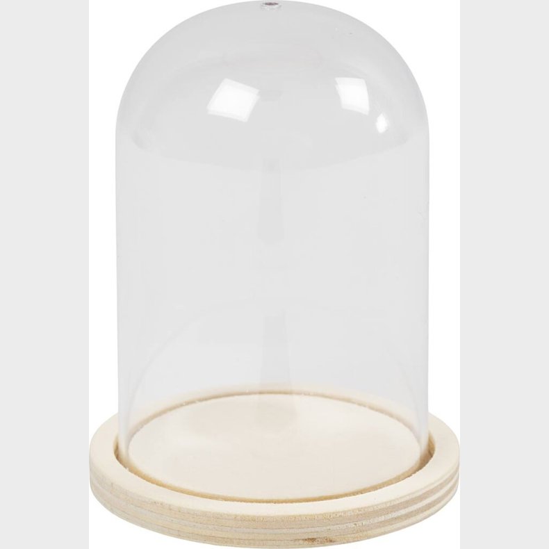 Klokke P Trfod - H 9,5 Cm -  6 Cm - Hulstr. 3 Mm - 10 Stk.