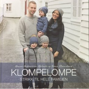 Klompelompe - Strik Til Hele Familien - Hanne Andreassen Hjelm�s - Bog