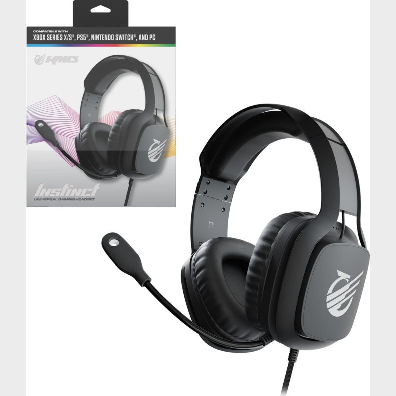 Kmd - Instinct Universal Headset - Black