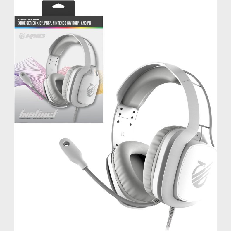 Kmd - Instinct Universal Headset - White