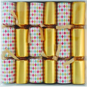 Knallerter - 20 Cm 6 Stk Guld / Tern - Scanseason