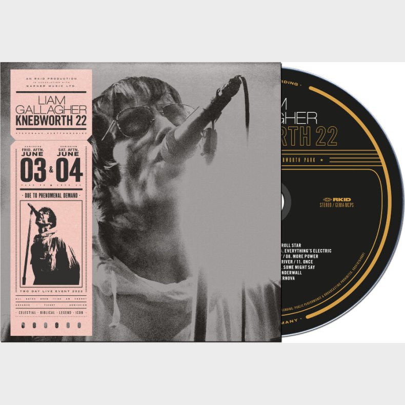 Liam Gallagher - Knebworth 22 - CD