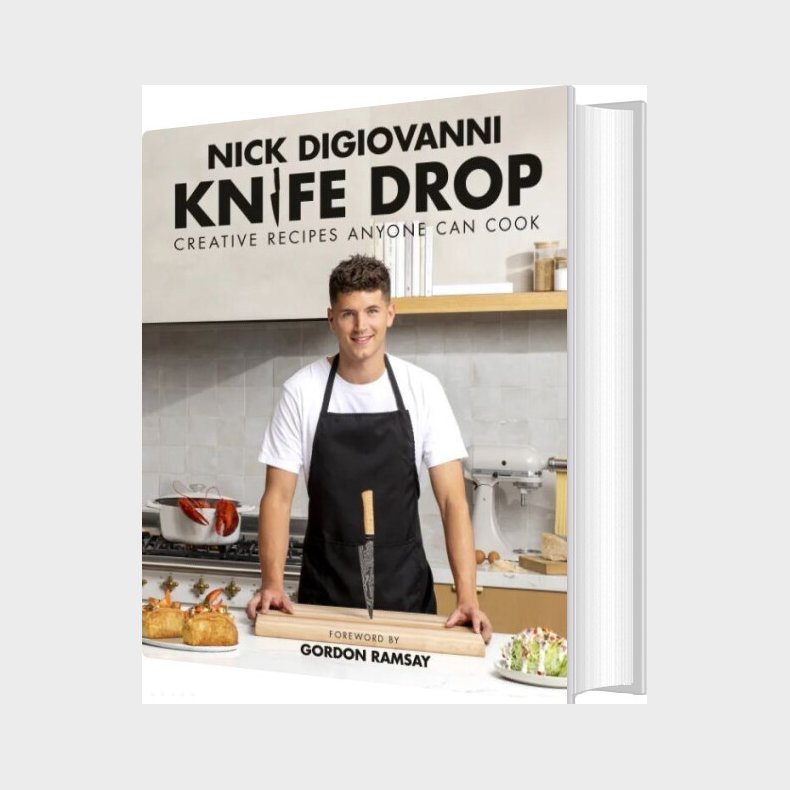 Knife Drop: Creative Recipes Anyone Can Cook - Nick Digiovanni - English Book