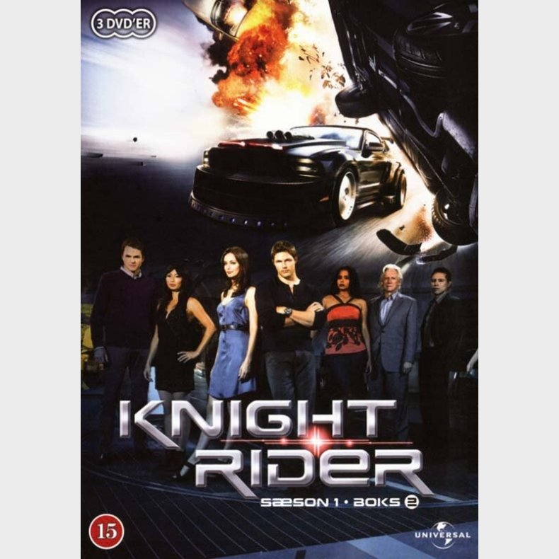 Knight Rider - Sson 1 - Boks 2 - DVD - Tv-serie