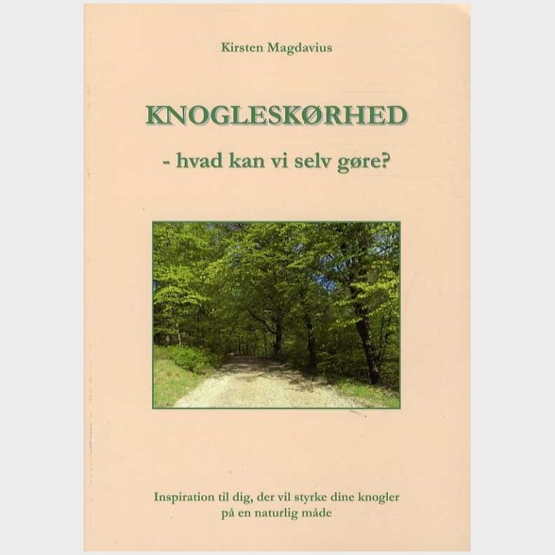 Knoglesk�rhed - Kirsten Magdavius - Bog
