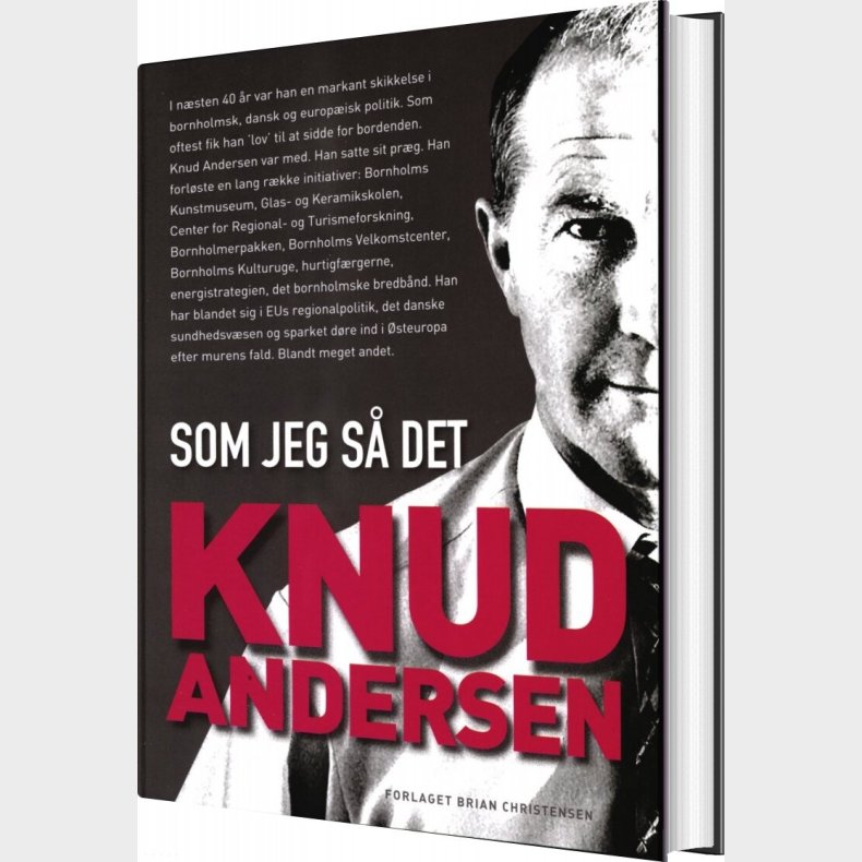 Knud Andersen - Som Jeg S� Det - Knud Andersen - Bog