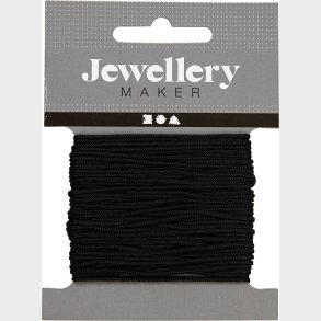 Knyttesnor - Tykkelse 1 Mm - Nylon - Sort - 10 M
