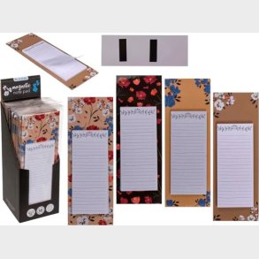 Kleskabsblok - Med Magnet Assorterede