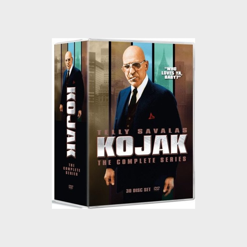 Kojak - The Complete Series - DVD - Tv-serie