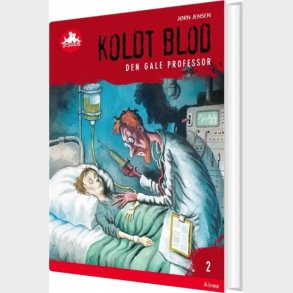 Koldt Blod 2, Den Gale Professor, R�d L�seklub - J�rn Jensen - Bog