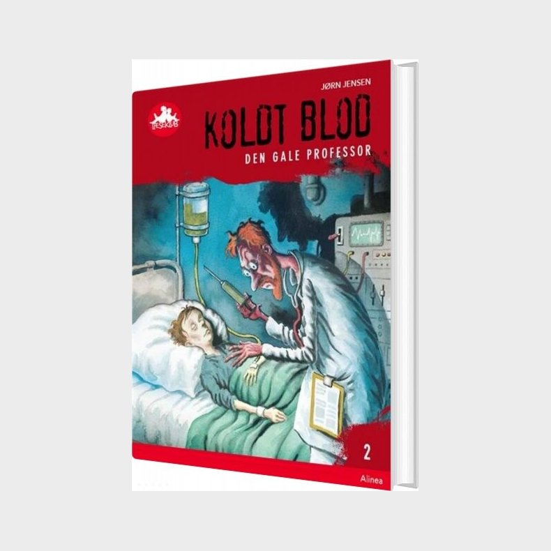 Koldt Blod 2, Den Gale Professor, R�d L�seklub - J�rn Jensen - Bog