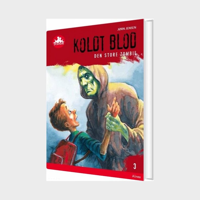Koldt Blod 3, Den Store Zombie, R�d L�seklub - J�rn Jensen - Bog