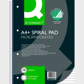 Kollegieblok A4 Linjeret 70 Blade - 70 Side