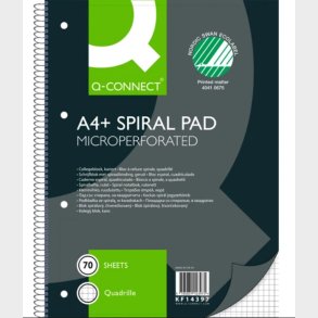 Kollegieblok A4 Ternet 70 Blade