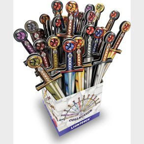 Kollektionssvrdkasse  48 Stk - 12 X 4 Svrd I Forskellige Farver