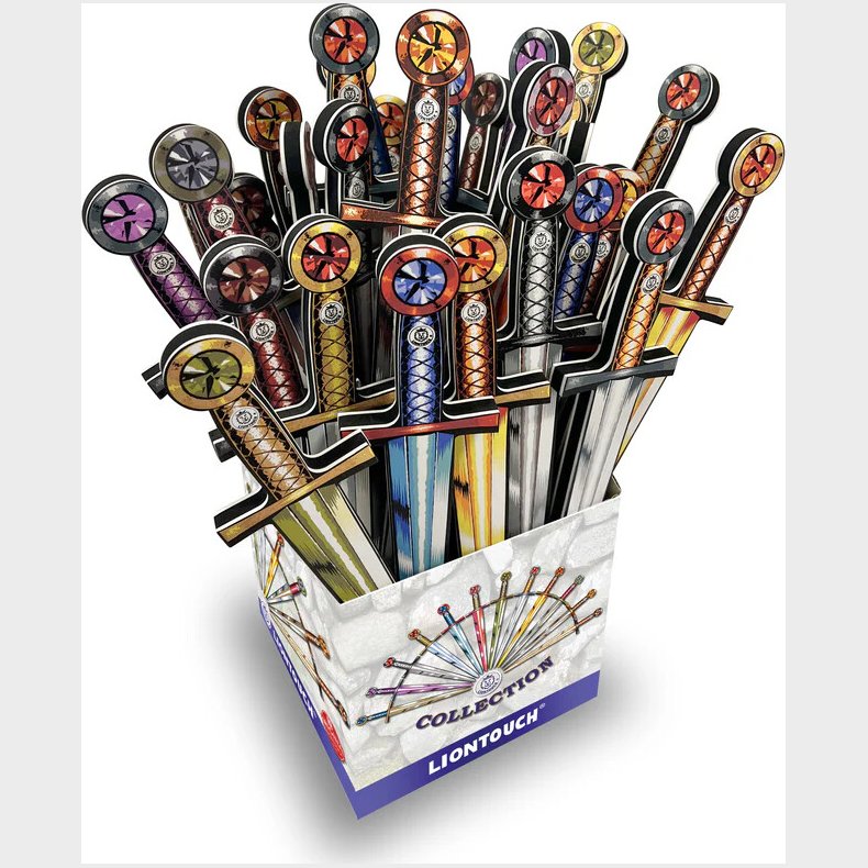 Kollektionssvrdkasse  48 Stk - 12 X 4 Svrd I Forskellige Farver