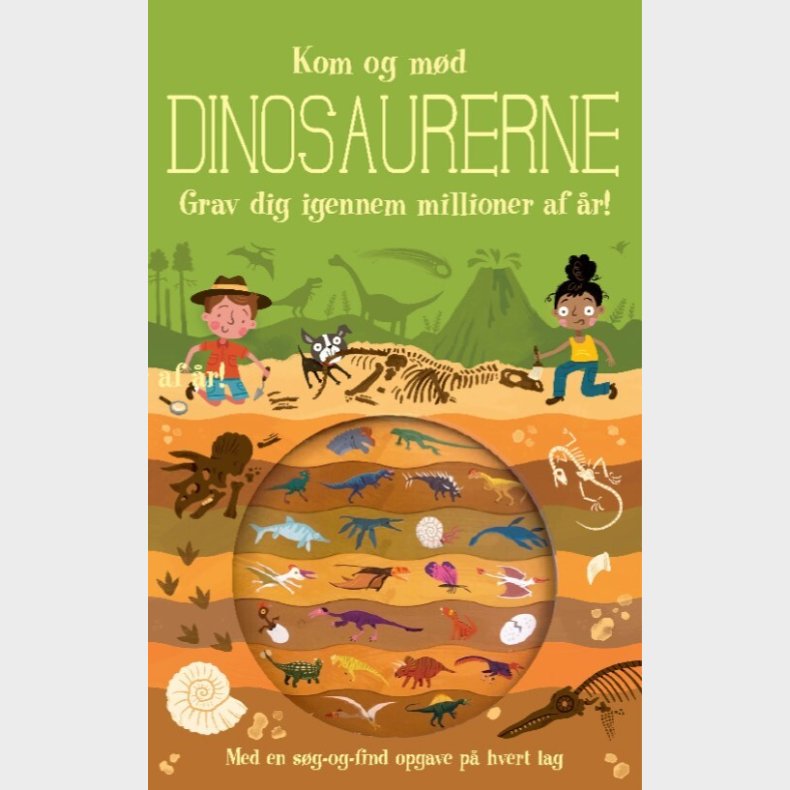 Kom Med Tilbage I Tiden Og M�d Dinosaurerne - Bog