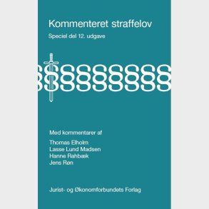 Kommenteret Straffelov - Speciel Del - Thomas Elholm - Bog