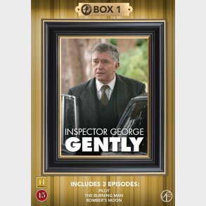 Kommissr George Gently - Box 1 - DVD - Tv-serie