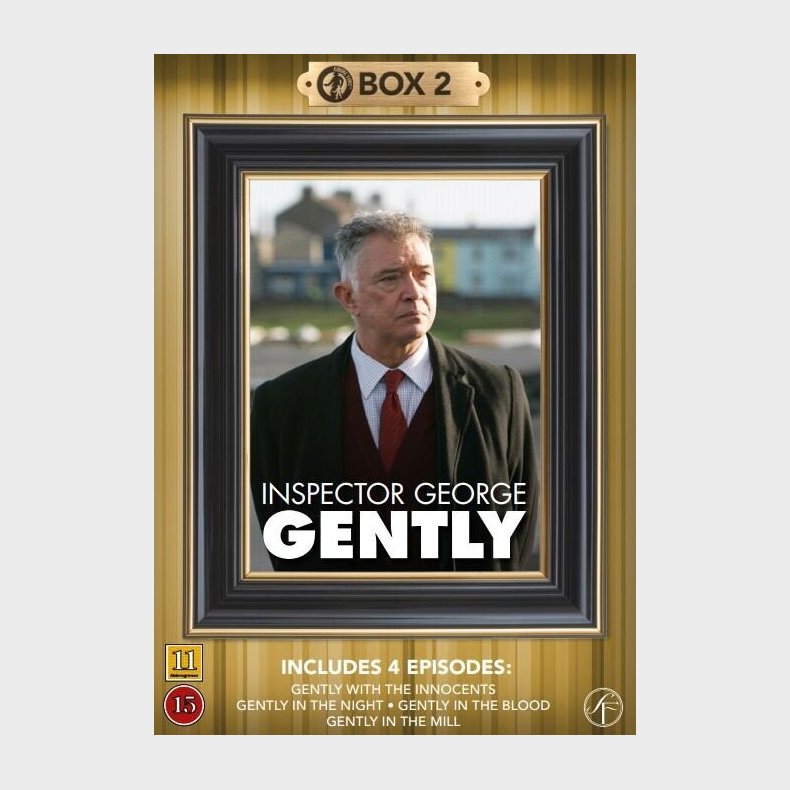 Kommissr George Gently - Box 2 - DVD - Tv-serie