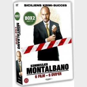 Kommissr Montalbano - Box 2 - Afsnit 7-12 - DVD - Tv-serie